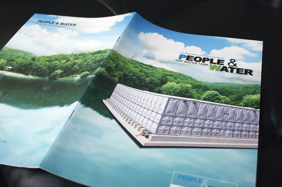 people and water기업제품 카타로그 제작의뢰는 제품카탈로그 디자인 편집 제작 전문업체 더레이아웃 입니다