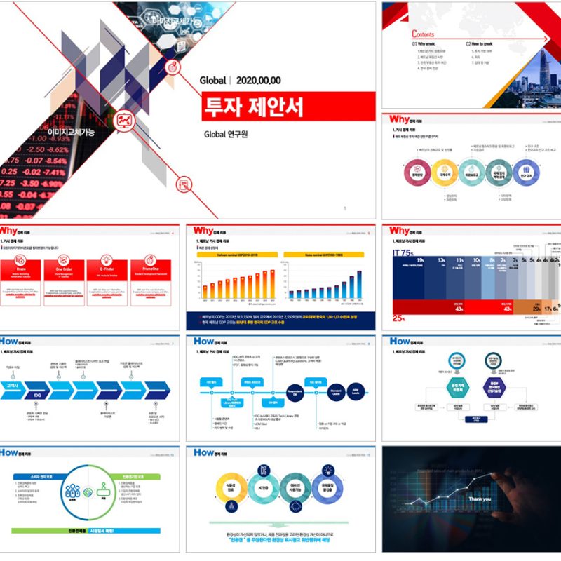 제안서템플릿디자인 서업계획템플릿업체 디자인회사 더레이아웃