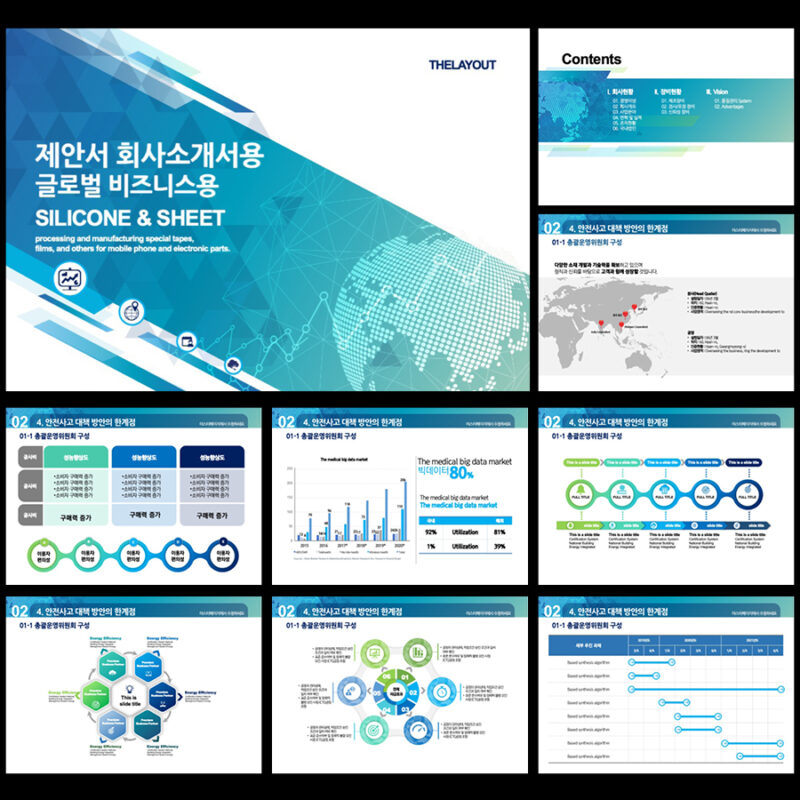 사업계획서PPT회사 파워포인트디자인 사업보고서PPT대행 PPT편집 더레이아웃